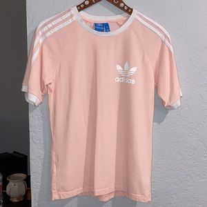 ❗️3/$16❗️FAUX pink Adidas tee